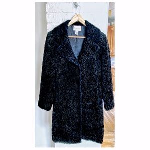 Faux Persian Lambswool Coat